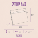 Carteira masculina slim de couro legítimo Inácio By Tascheers com acabamento artesanal, compartimentos para cartões e design compacto.