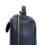Necessaire organizadora de couro legítimo Bárbara Grande By Tascheers com amplo espaço interno, fechamento em zíper e acabamento artesanal premium.