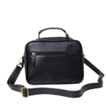 Bolsa masculina de couro legítimo Victor By Tascheers com design estruturado, alças reforçadas e acabamento artesanal de alto padrão.