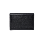 Bolsa envelope de couro legítimo Fernanda By Tascheers com fechamento em aba, design slim e acabamento artesanal premium.