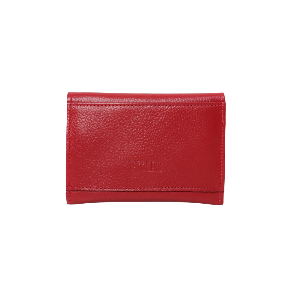 Bolsa envelope de couro legítimo Fernanda By Tascheers com fechamento em aba, design slim e acabamento artesanal premium.