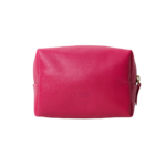 Necessaire de couro legítimo Jussara Grande By Tascheers com amplo espaço interno, formato estruturado maxi, fechamento em zíper e acabamento artesanal de alto padrão.