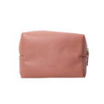 Necessaire de couro legítimo Jussara Grande By Tascheers com amplo espaço interno, formato estruturado maxi, fechamento em zíper e acabamento artesanal de alto padrão.