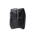 Necessaire Jussara Pequena em couro 100% legítimo: charme compacto e praticidade sob medida para acompanhar você em qualquer lugar, sem ocupar espaço.