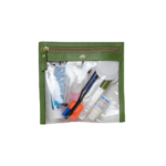Organizador de couro legítimo Luma Pequeno By Tascheers com fechamento em zíper, formato compacto estruturado e acabamento artesanal premium.