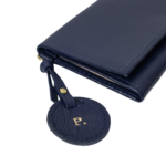 Porta joias de couro legítimo Francesca By Tascheers com formato estruturado, divisórias internas aveludadas, fechamento seguro e acabamento artesanal premium.